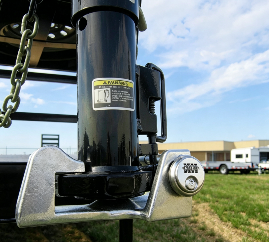 trailer coupler lock trailer coupler lock
