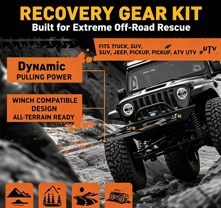 offroad recovery kit offroad recovery kit