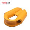 Heavy Duty Powder Coated Synthetic Rope Thimble with Gusset