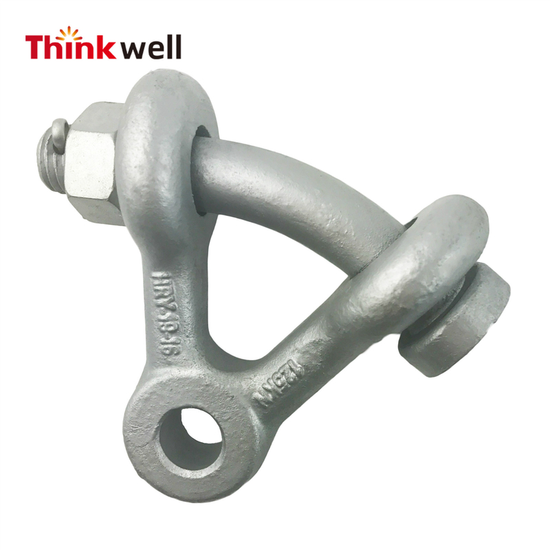 Carbon Steel Forged Y Type Ball Clevis and Eye Anchor