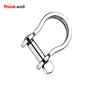 Forged Galvanized Plate Bow Shackle OEM ODM