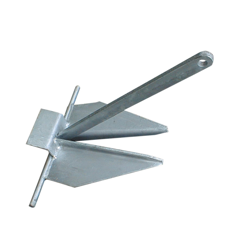 Portable Galvanized Carbon Steel Danforth Anchor for Boat