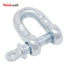 Forged Galvanized DIN 82101 Towing Shackle