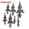 Wrought Iron Fence Spear Points