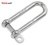 Thinkwell Forged Galvanized Long Dee Shackle 