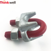 Galvanized Drop Forged US Type Malleable G450 Wire Rope Clip