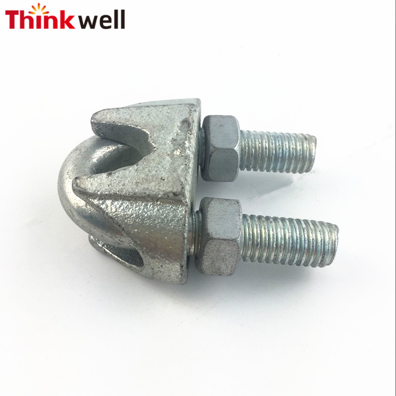 Customized U-bolt Type B Malleable Wire Rope Clip