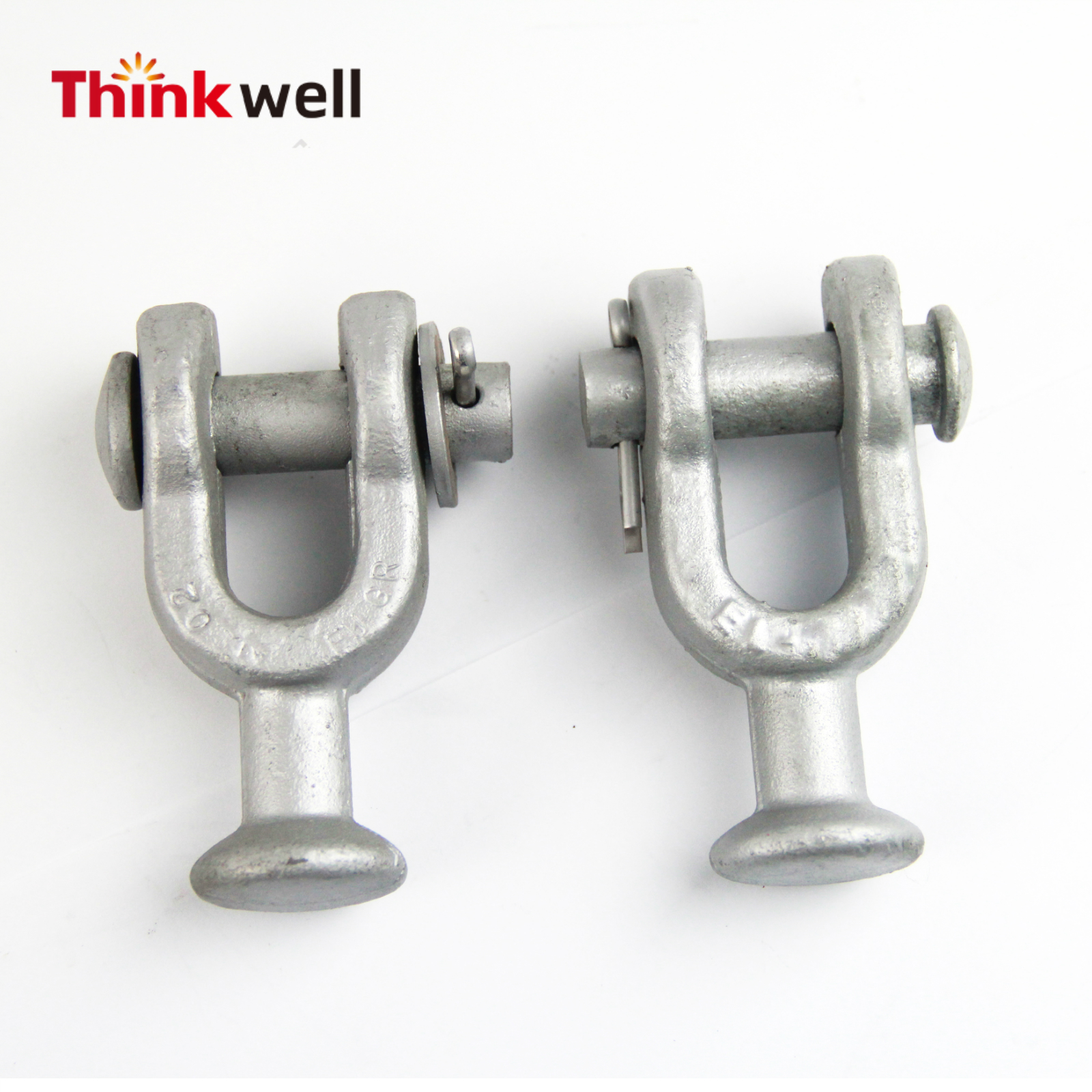 Pole Line Hardware Hot Dip Galvanized Ball Clevis with Pin