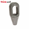 Hot Dipped Galvanized Forged Steel Open Spelter Socket