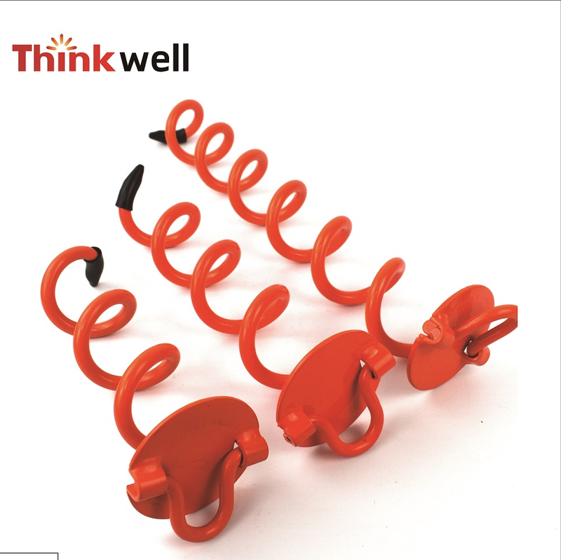 Outdoor Folding Ring Spiral Ground Anchor