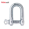 Forged Galvanized DIN 82101 Towing Shackle