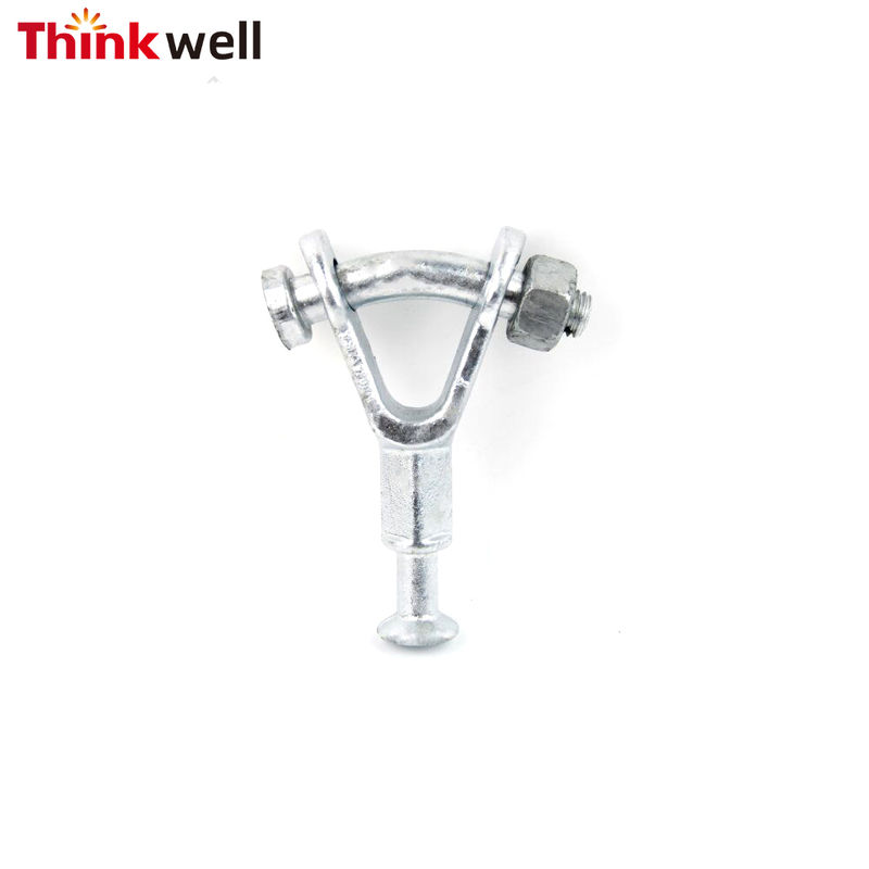 Carbon Steel Galvanized Electric Power Y Type Ball Clevis