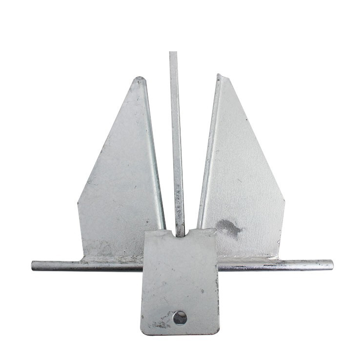 Portable Galvanized Carbon Steel Danforth Anchor for Boat