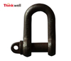 Forged Galvanized BS 3032 Large Dee Shackle 