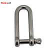 Thinkwell Forged Galvanized Long Dee Shackle 