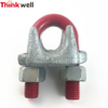 Galvanized Drop Forged US Type Malleable G450 Wire Rope Clip