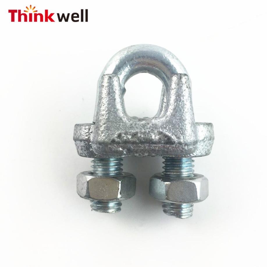 Good Quality Galvanized Type A Wire Rope Clip for Lifting