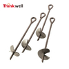 High Quality Spiral Self Color Screw Ground Anchor