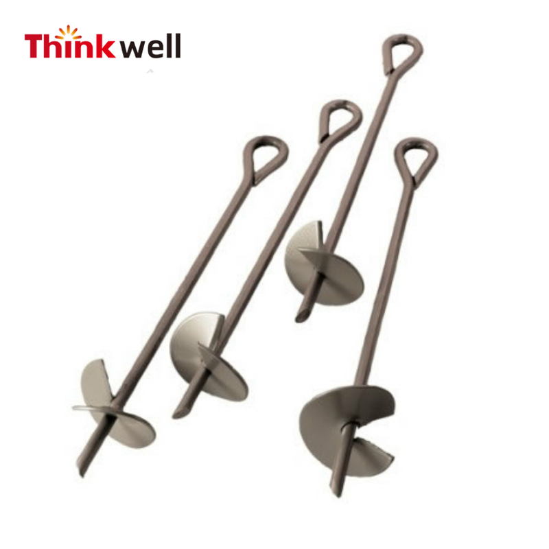 High Quality Spiral Self Color Screw Ground Anchor