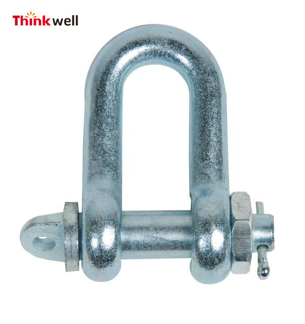 Forged Galvanized DIN 82101 Towing Shackle