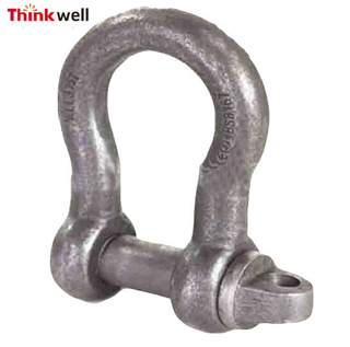 Forged Galvanized BS 3032 Large Bow Shackle 