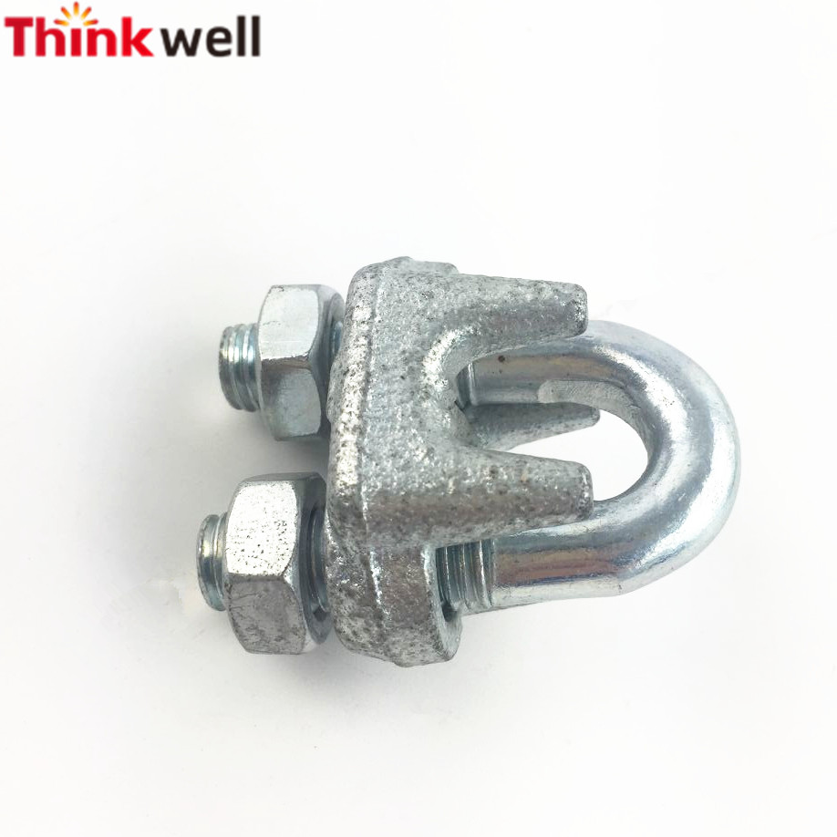 Good Quality Galvanized Type A Wire Rope Clip for Lifting