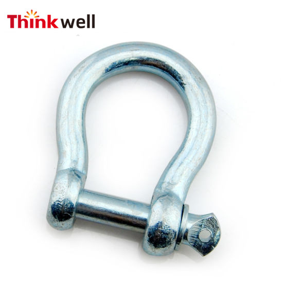 JIS Standard Forged Galvanized Winch Bow Shackle