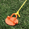 Outdoor Folding Ring Spiral Ground Anchor