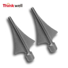 Iron Gate Decorative Forged Steel Spearhead 