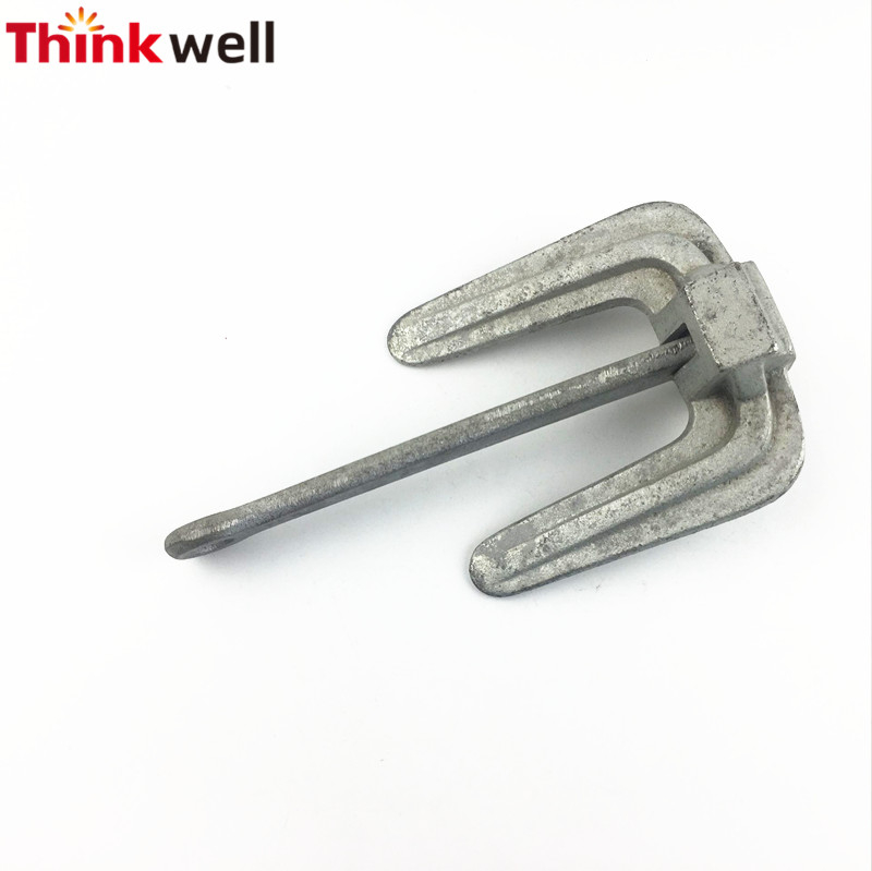 High Quality Galvanized Steel Type C Folding Anchor 