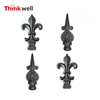 Iron Gate Decorative Forged Steel Spearhead 