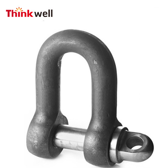 Forged Galvanized BS 3032 Large Dee Shackle 