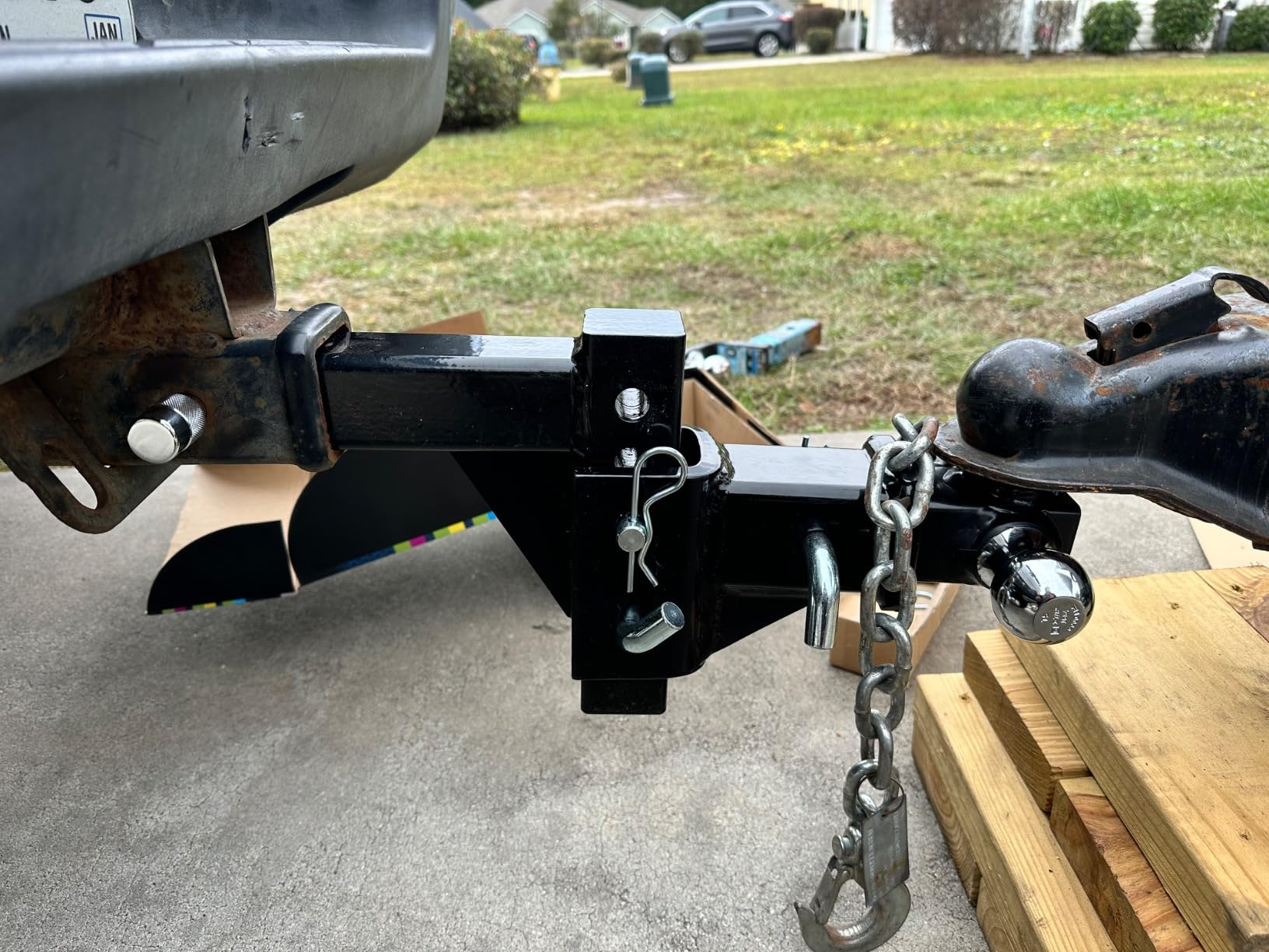 Adjustable Tri-Ball Mount Hitch Adjustable Tri-Ball Mount Hitch