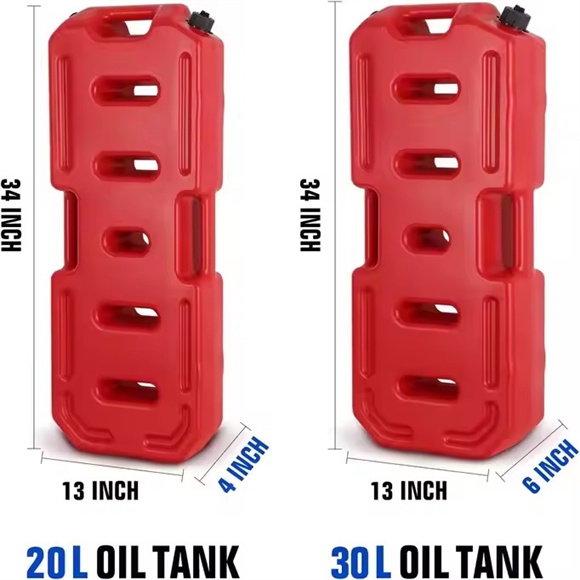 20L Fuel Tank Plastic Oil Cans Multi-size Gasoline Container Petrol Tank Fuel Storage for Off-road Car Tank Jerry Can