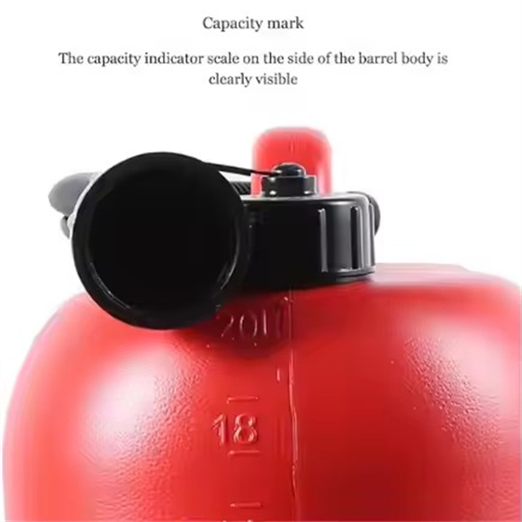 Wholesale HDPE Fuel Tank Plastic Oil Cans Multi-size Gasoline Container Petrol Tank Fuel Storage for Off-road Car Tank Jerry Can
