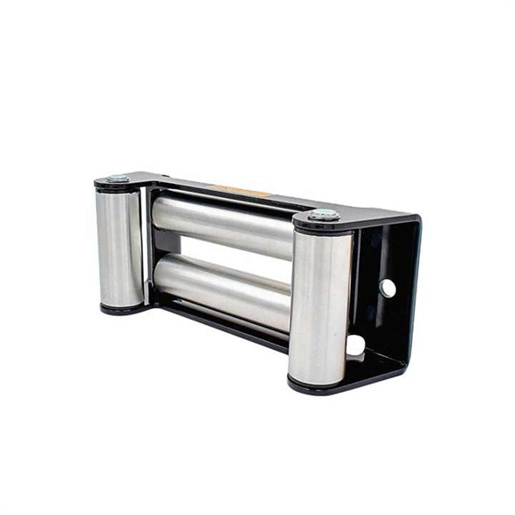10 inch Winch Roller Fairlead 4 Way 10” Universal Mount Cable Guide Heavy Duty Nut Disassembly SUV Truck F150 8000 1000 12000lbs 14000 16000