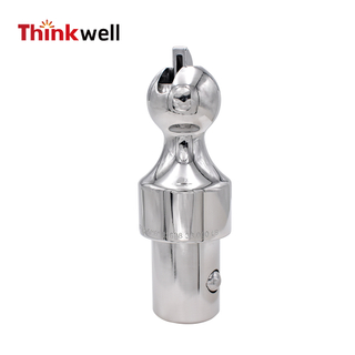 Chrome 2-5/16" Gooseneck Coupler Ball 