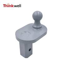 Gooseneck Ball Extender 4" Offset Ball Compatible