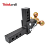 Off-road Tri Ball Adjustable Hitch Ball Mount