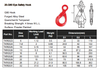 Forged Hot Sell G80 Eye Safety Hook