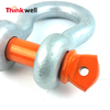 Heavy Duty US Type G209 Anchor Shackle For Lifting
