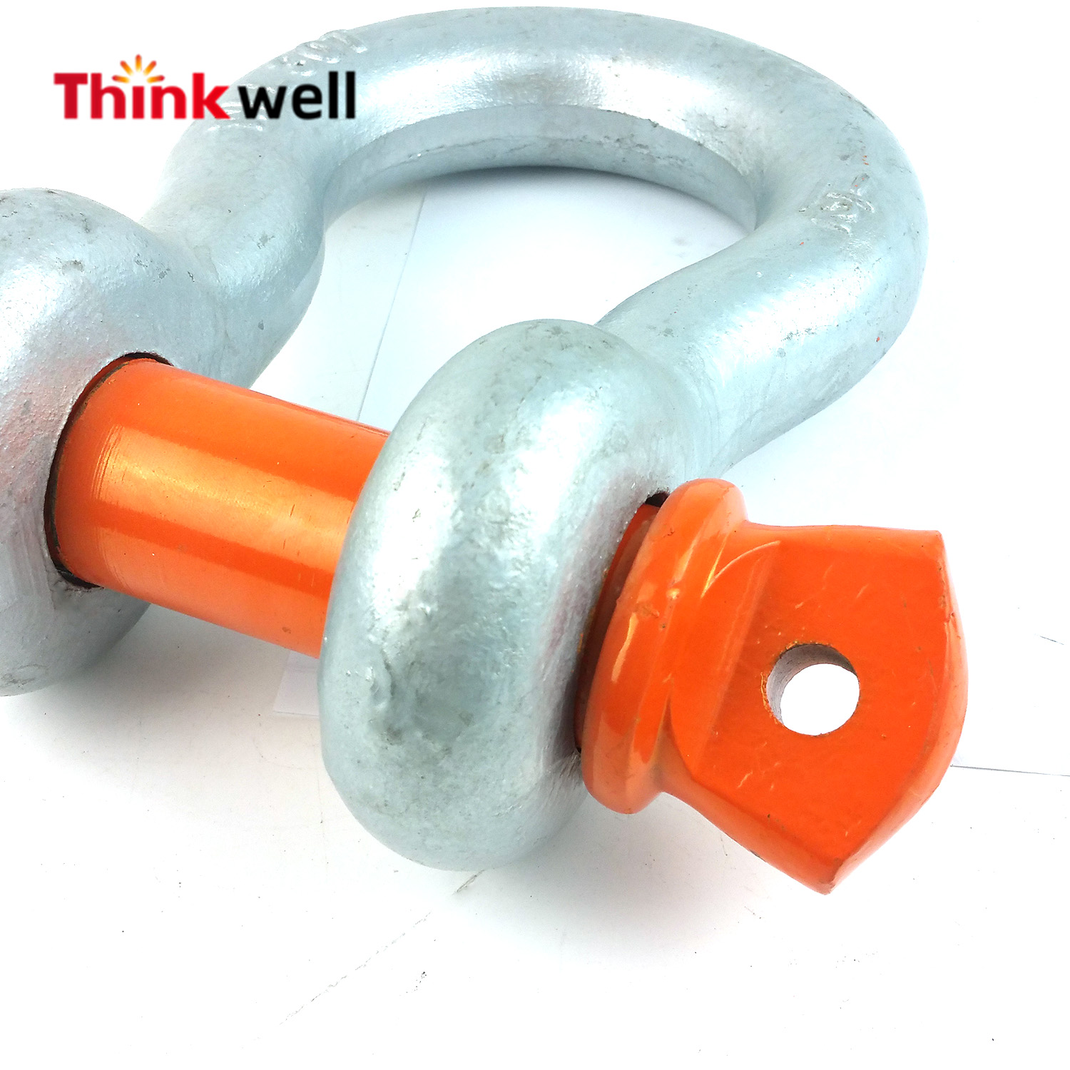 Steel US Type Screw Pin Anchor Shackle For Lifting