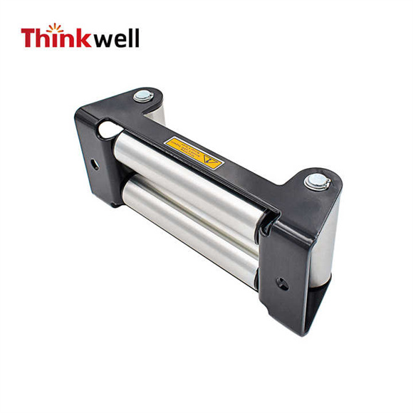 10 inch Winch Roller Fairlead 4 Way 10” Universal Mount Cable Guide Heavy Duty Nut Disassembly SUV Truck F150 8000 1000 12000lbs 14000 16000