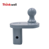 Gooseneck Ball Extender 4" Offset Ball Compatible