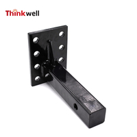 Forged Pintle Hook Mount for 2'' Receiver Heavy Duty Truck