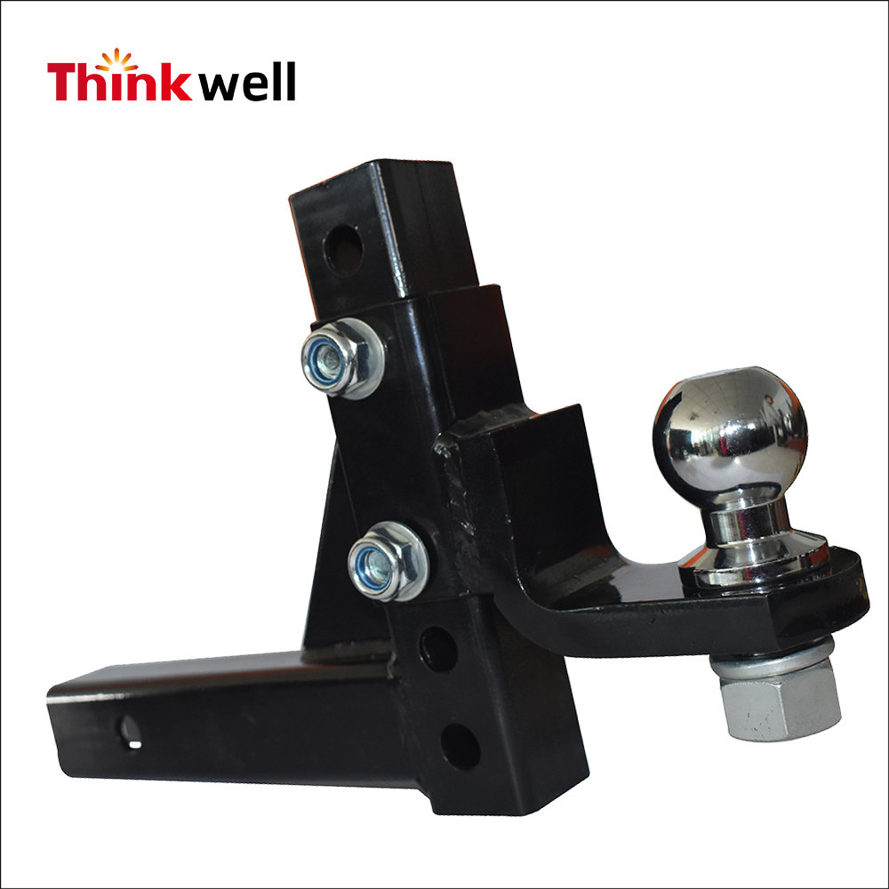 6000 LBS Adjustable Trailer Hitch Ball Mount