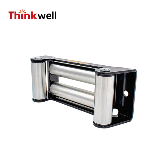 10 inch Winch Roller Fairlead 4 Way 10” Universal Mount Cable Guide Heavy Duty Nut Disassembly SUV Truck F150 8000 1000 12000lbs 14000 16000