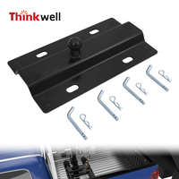 5th Wheel Rails Gooseneck Adapter Hitch Gooseneck Ball Plate