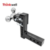 Off-road Tri Ball Adjustable Hitch Ball Mount