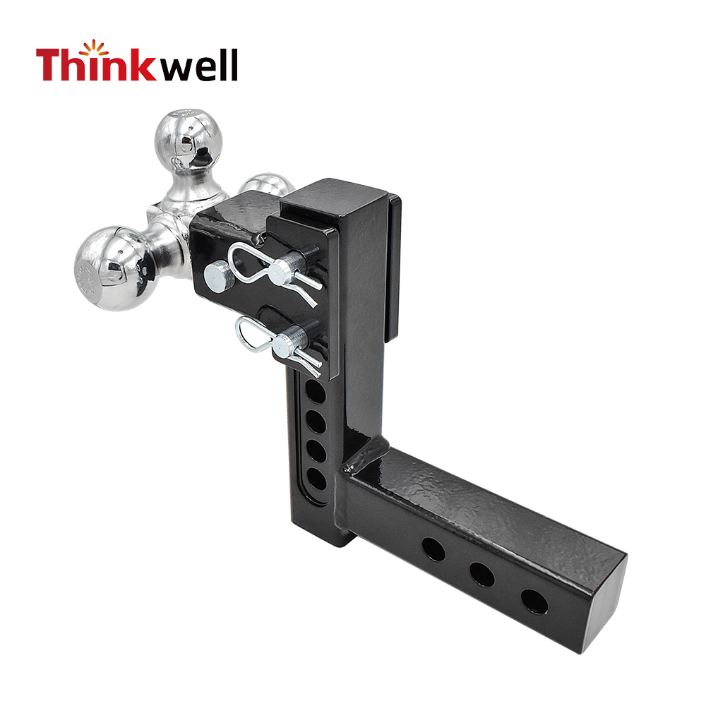 Off-road Tri Ball Adjustable Hitch Ball Mount